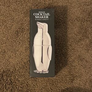 Penguin Cocktail Shaker - Silver